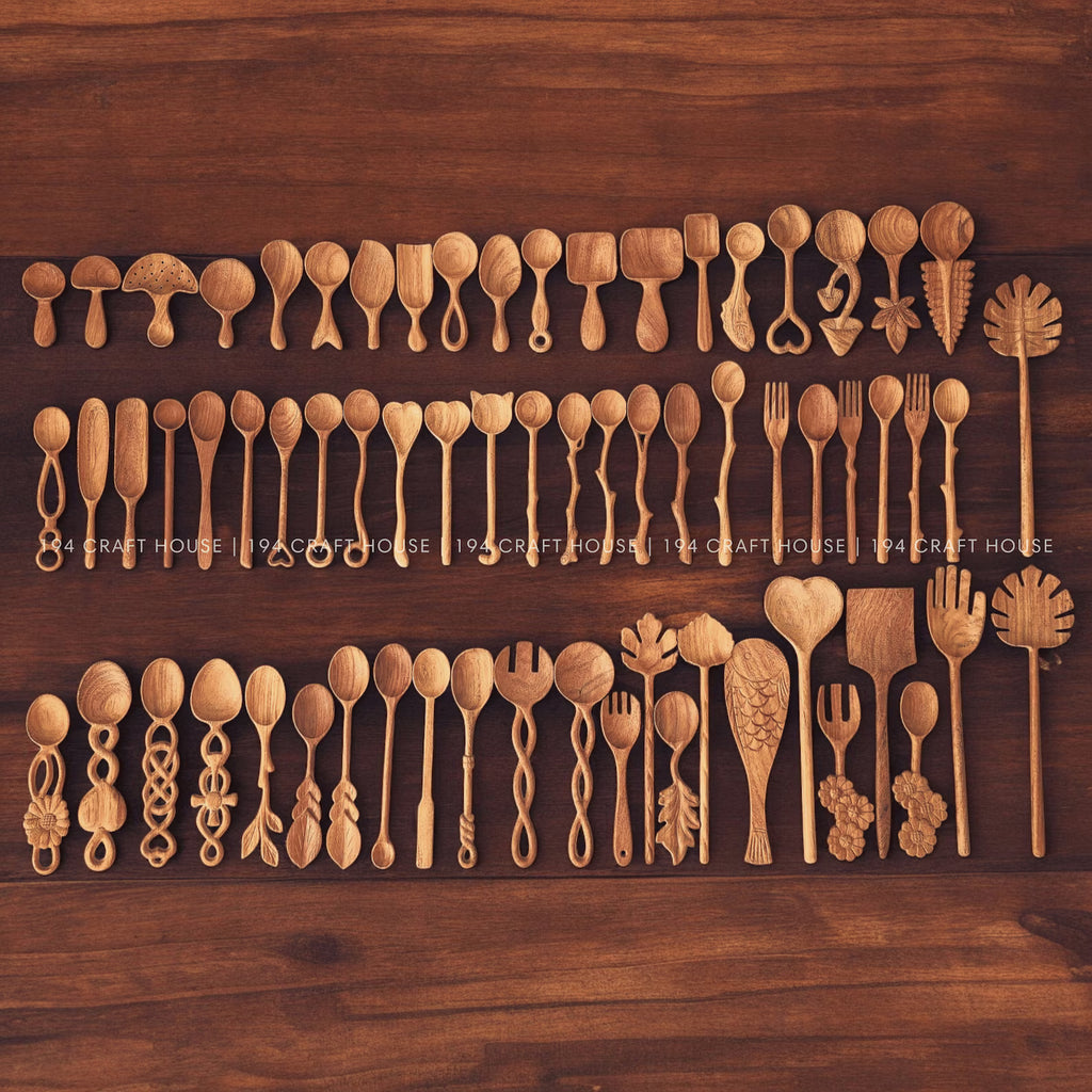 Wooden Spoon and Fork